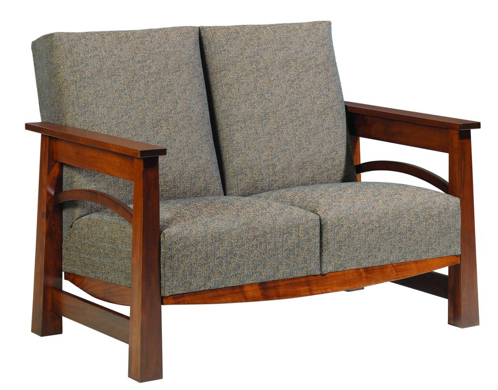 Contemporary Loveseat Amish Furniture of Austin