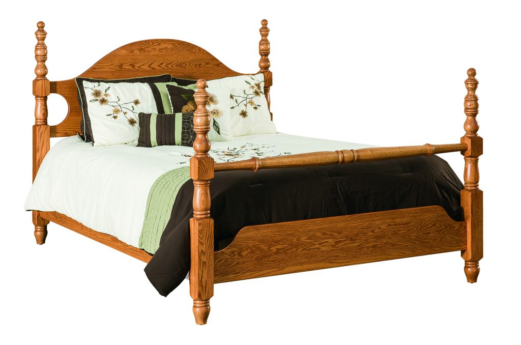 Traditional High Post Bed Amish Furniture of Austin