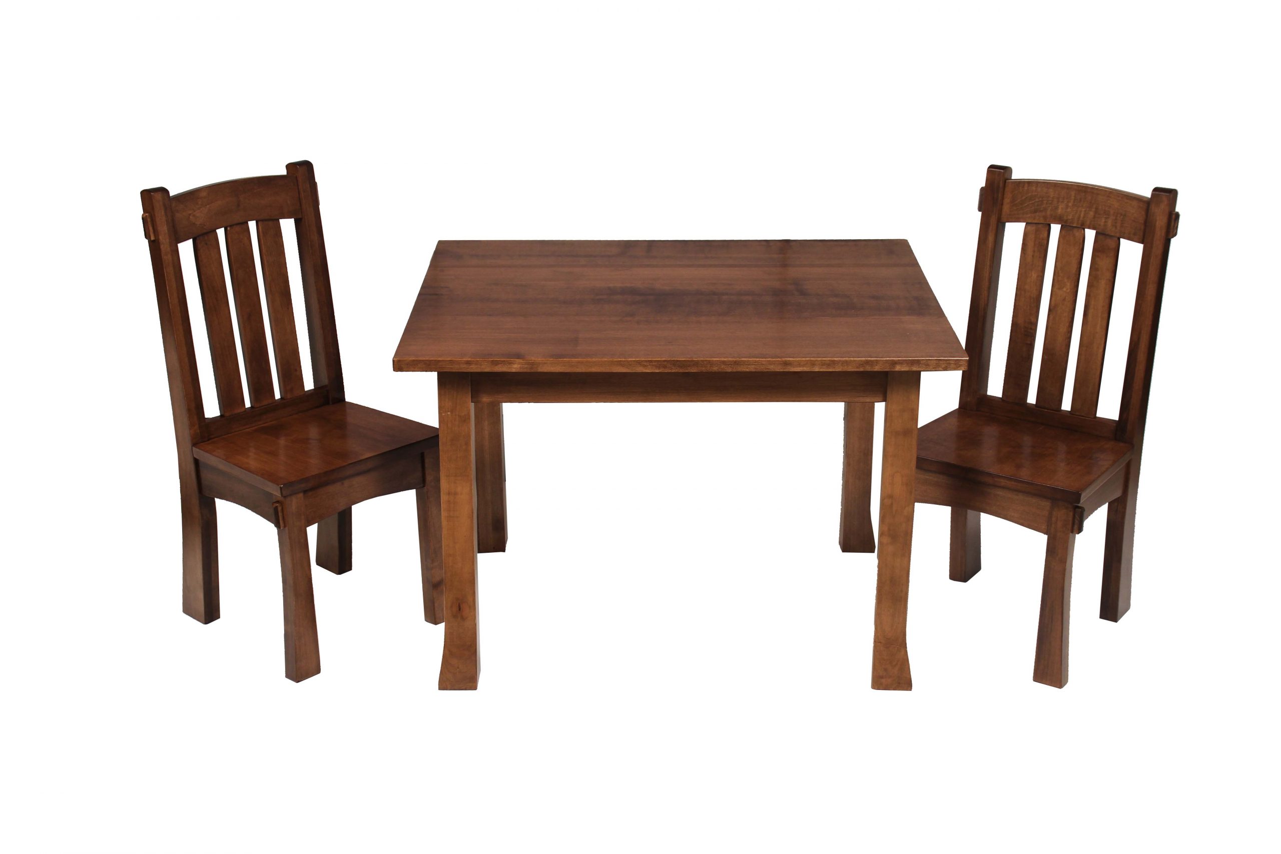 Mission Childs Table and Chairs - Amish Furniture of Austin
