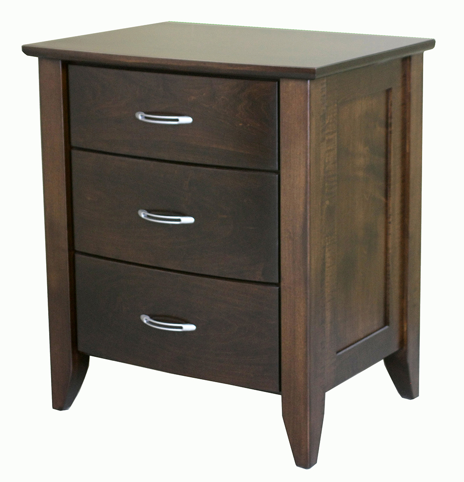 Modern Shaker Nightstand Amish Furniture of Austin